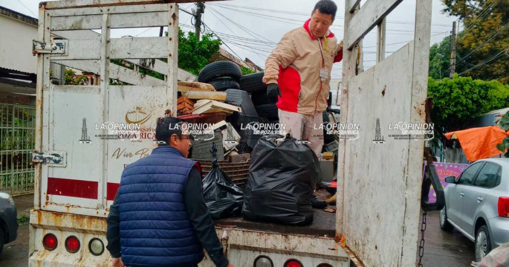 Más toneladas de cacharros son eliminados en campaña preventiva