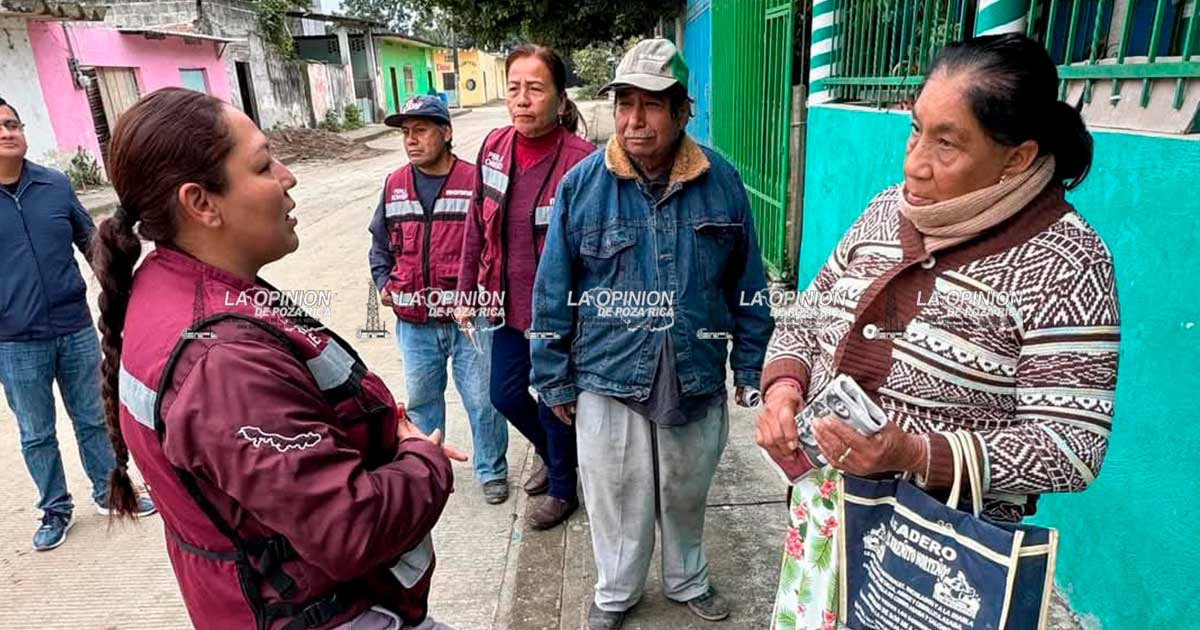Perla Romero lleva información importante a comunidades