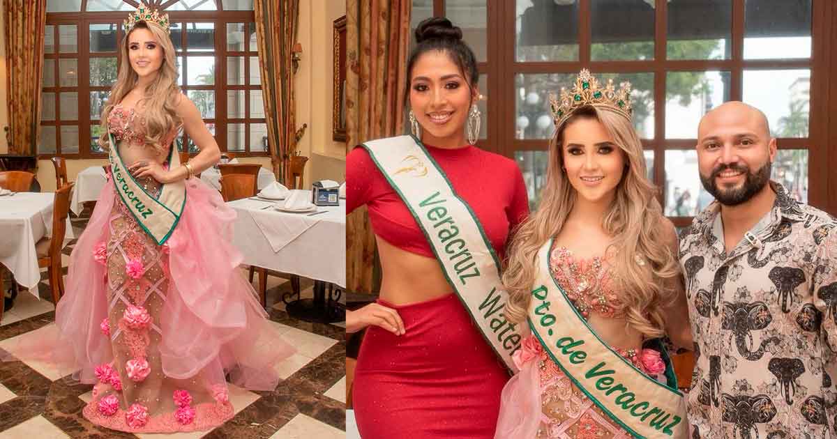 Coronan a Miss Earth Puerto de Veracruz 2025-2026