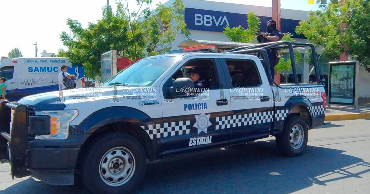Asaltan a empresario frente a BBVA en Huatusco