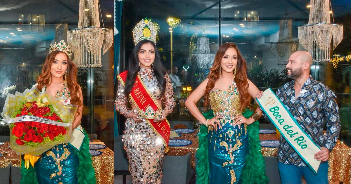 Jessica García como Miss Earth Boca del Río 2025 es coronada