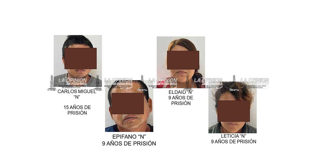 Sentenciados por delitos contra las instituciones