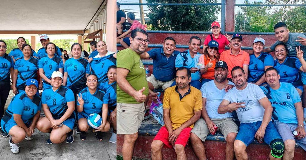 ¡Éxito rotundo el campeonato deportivo magisterial de zona!