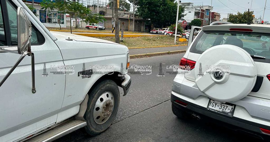¡Chocó y le salió caro!