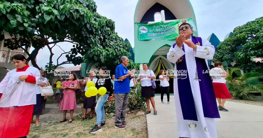 Parroquia San Judas Tadeo celebra 13 años de fundada