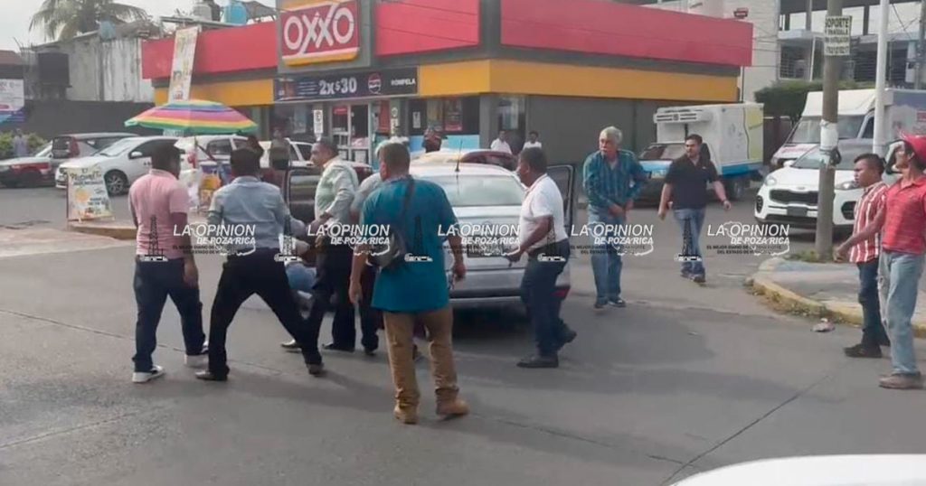 Taxistas golpean a vecino de Las Palmas