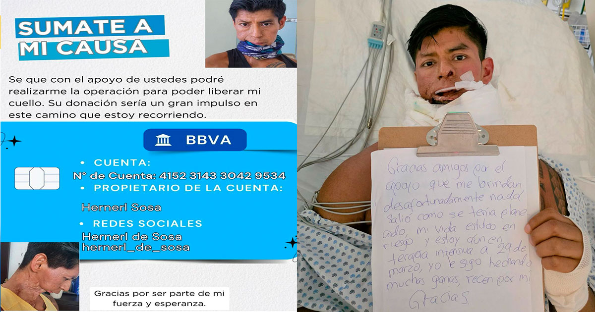 Hernerl sigue en pie de lucha y pide ayuda a los veracruzanos