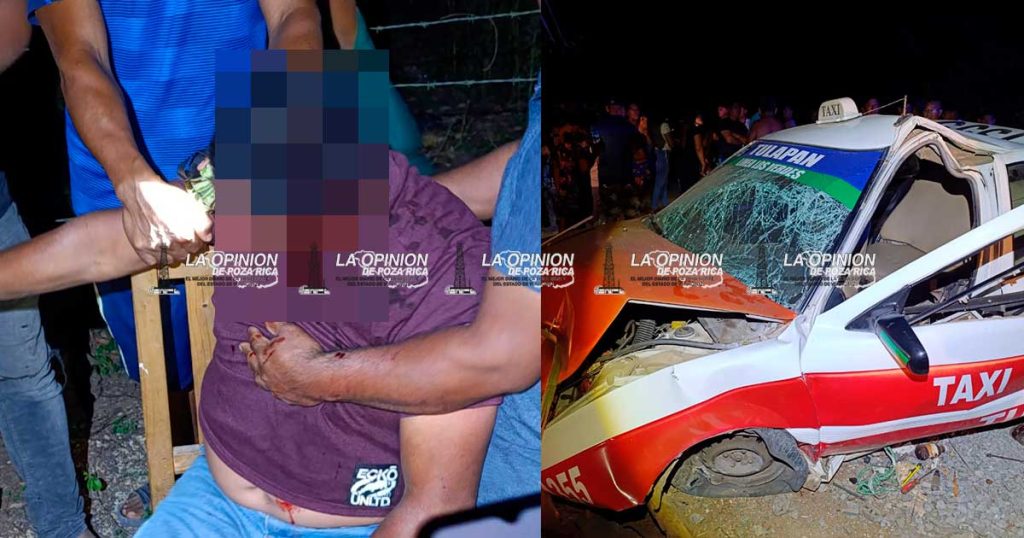 Taxista pierde la vida en aparatoso accidente

