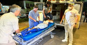 Hombre y mujer baleados en zona de bares de Poza Rica