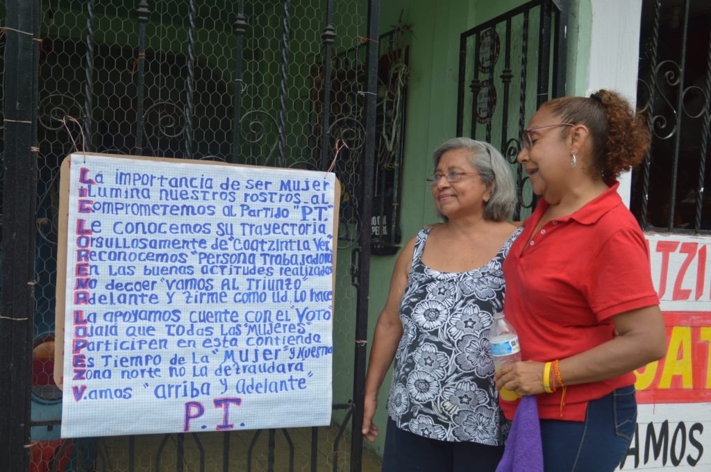 Lorena López suma a la Quirasco al PT