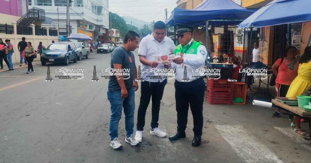 Implementa Tránsito del Estado la campaña “Peatón Responsable” Implementa Tránsito del Estado la campaña “Peatón Responsable”