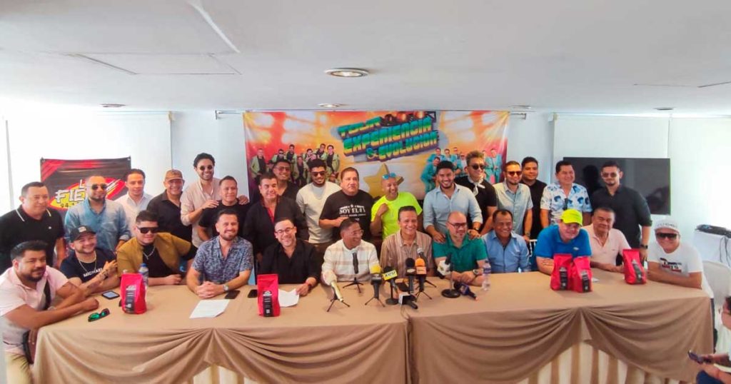 El "mano a mano" y gira internacional de Junior Klan y Súper Lamas arranca en Veracruz puerto