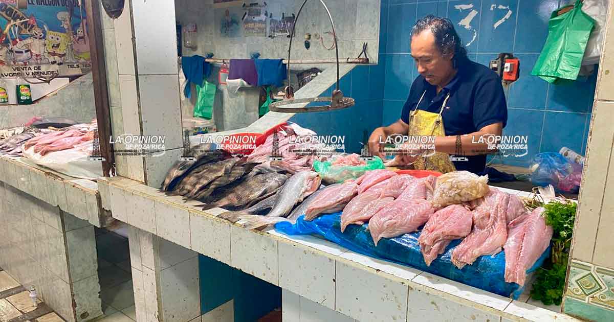 Ligero incremento en ventas de mariscos en Semana Santa Ligero incremento en ventas de mariscos en Semana Santa