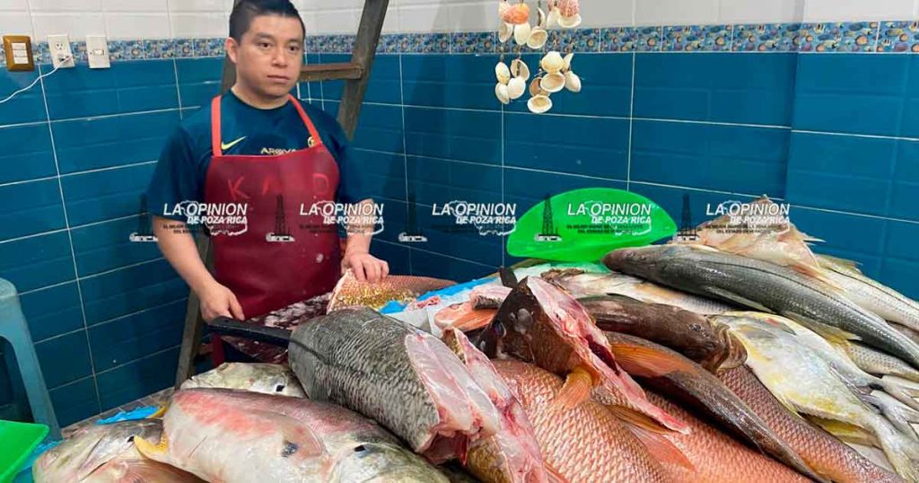 Ligero incremento en ventas de mariscos en Semana Santa Ligero incremento en ventas de mariscos en Semana Santa