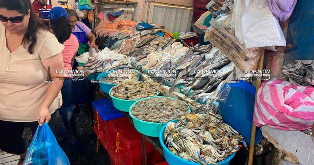 Ligero incremento en ventas de mariscos en Semana Santa Ligero incremento en ventas de mariscos en Semana Santa
