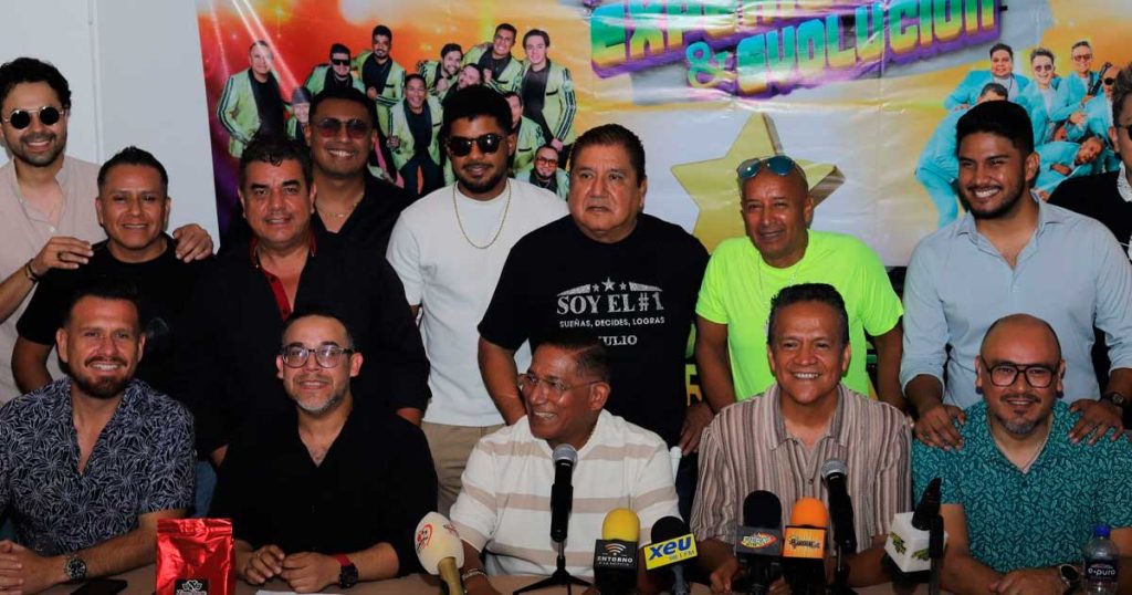 El "mano a mano" y gira internacional de Junior Klan y Súper Lamas arranca en Veracruz puerto