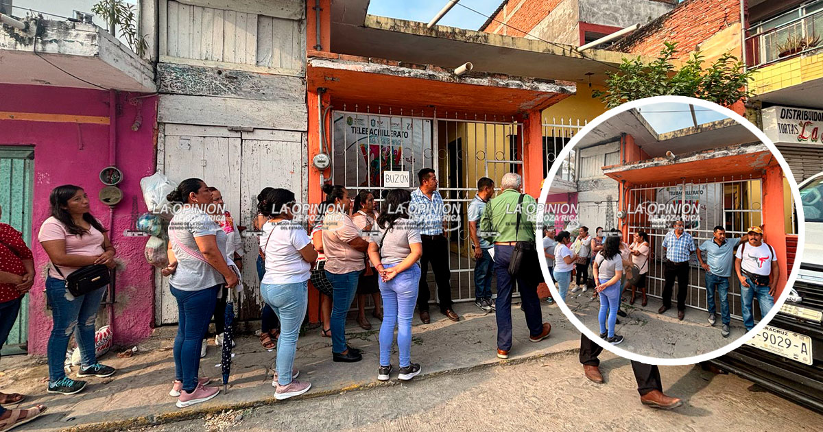 Toman la supervisión escolar de Telebachillerato Toman la supervisión escolar de Telebachillerato