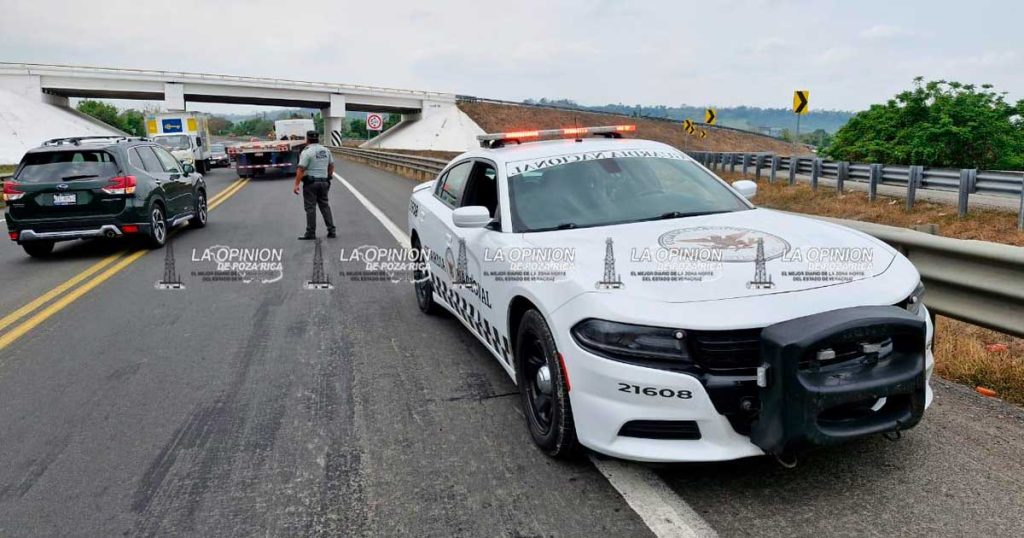 ¡Se durmió y chocó!