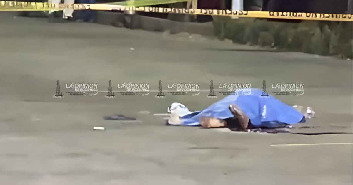Asesinan a talachero en Acayucan; presunto agresor huyó Asesinan a talachero en Acayucan; presunto agresor huyó