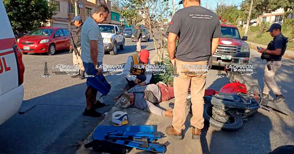 Dos lesionados en aparatoso choque Dos lesionados en aparatoso choque