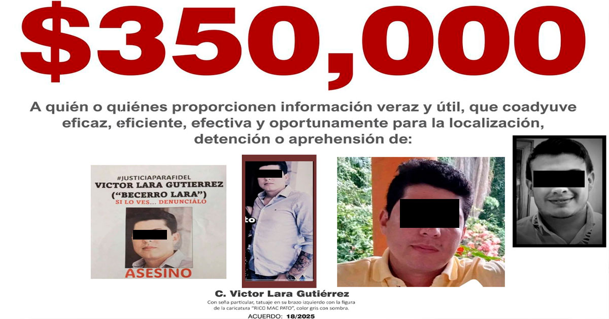 Ofrecen recompensa por homicida de la Yanga Ofrecen recompensa por homicida de la Yanga