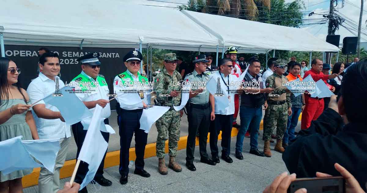 Autoridades de los 3 niveles de gobierno en Operativo Semana Santa 2025 Autoridades de los 3 niveles de gobierno en Operativo Semana Santa 2025