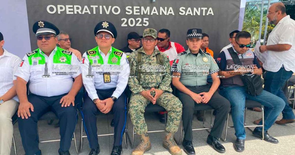 Autoridades de los 3 niveles de gobierno en Operativo Semana Santa 2025 Autoridades de los 3 niveles de gobierno en Operativo Semana Santa 2025