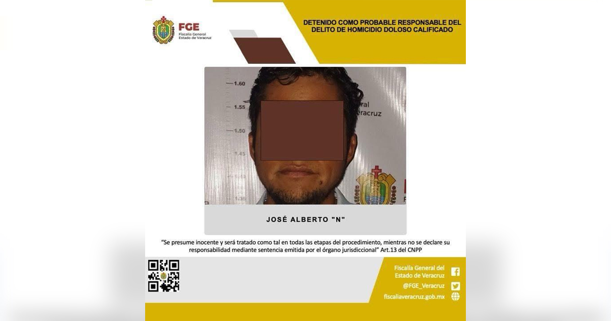 Detenido por el delito de homicidio doloso Detenido por el delito de homicidio doloso