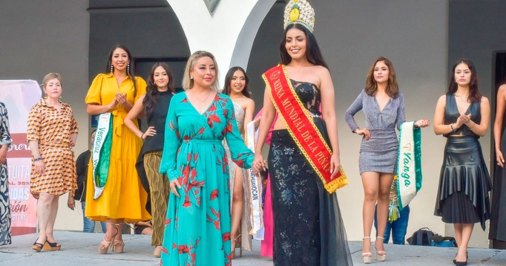 Finalistas de Miss Earth Veracruz modelan ropa de diseñadora xalapeña