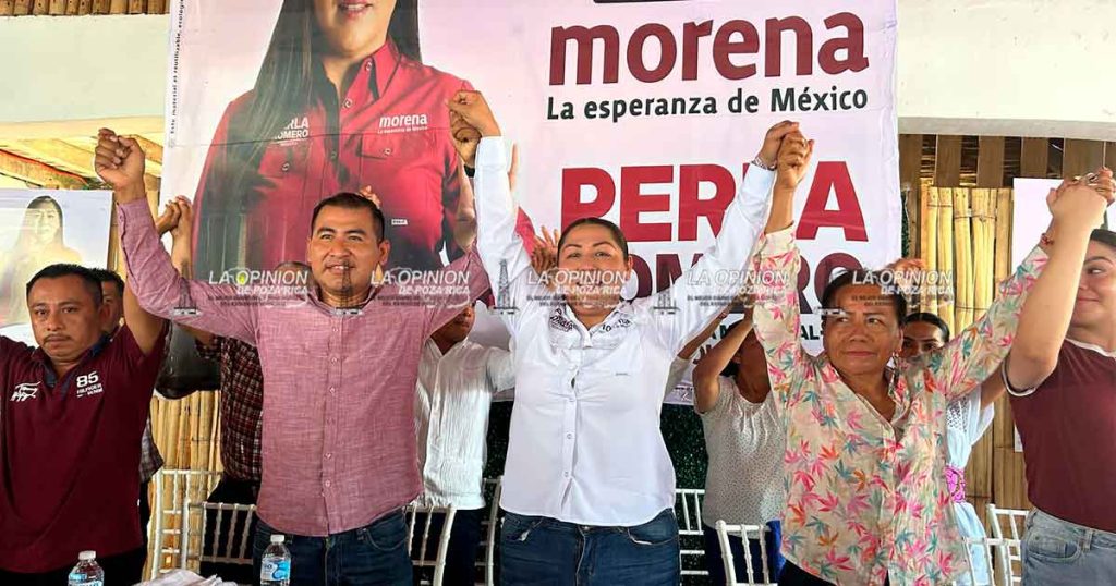 Perla Romero arranca campaña a la alcaldía