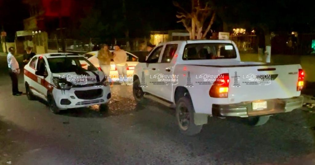 ¡Se dieron un buen trancazo!