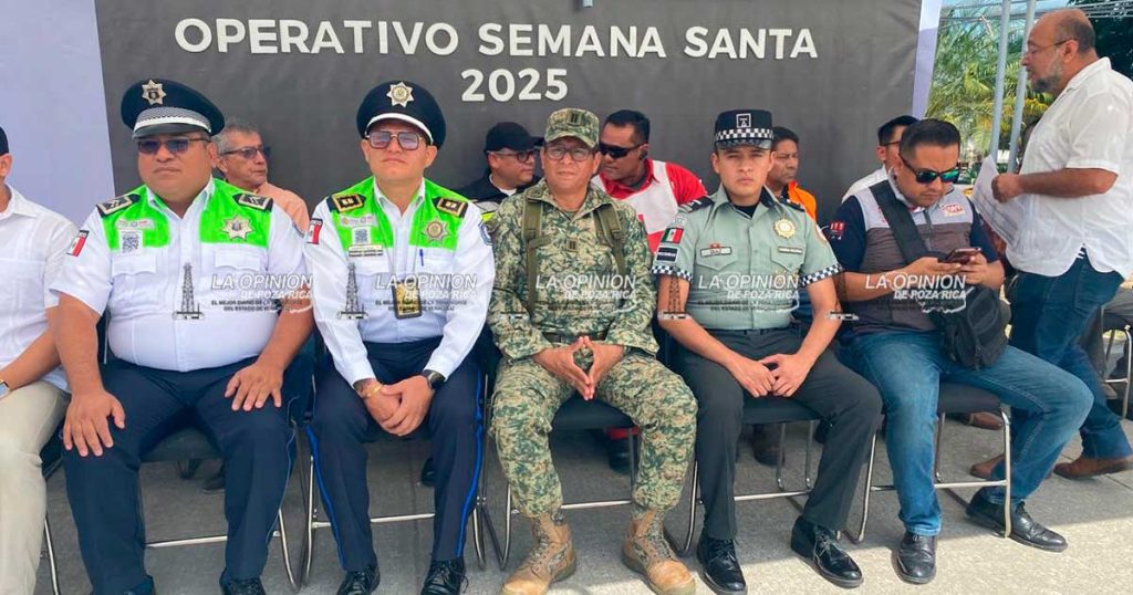 Arranca Operativo de Semana Santa 2025