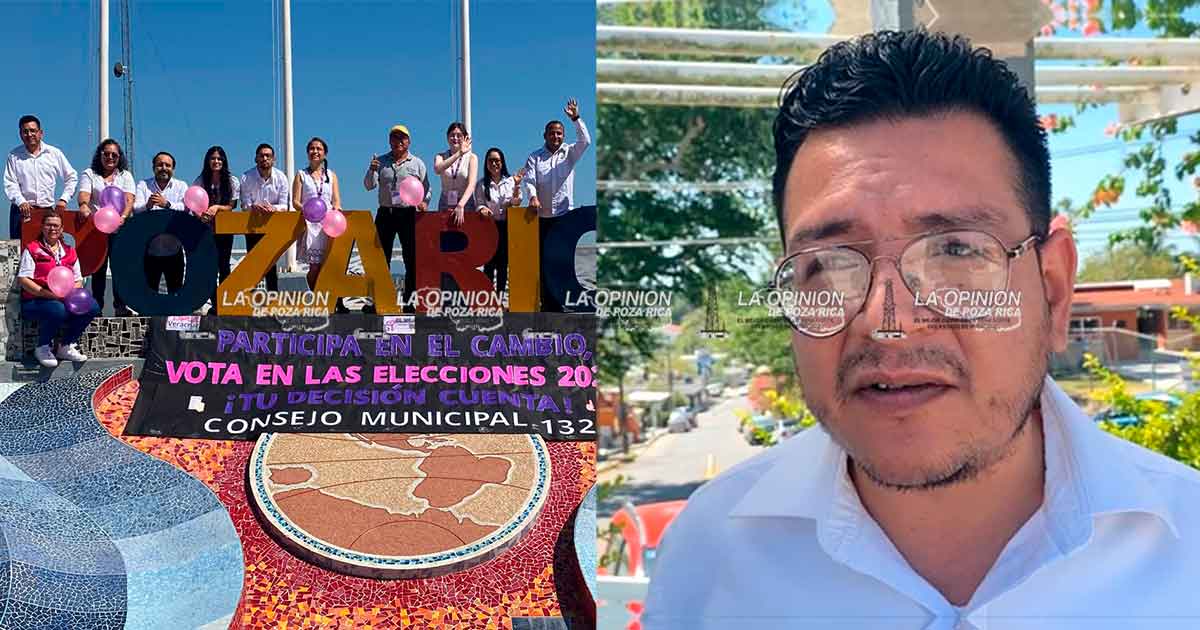 Realiza OPLE Municipal con carteles la promoción del voto Realiza OPLE Municipal con carteles la promoción del voto