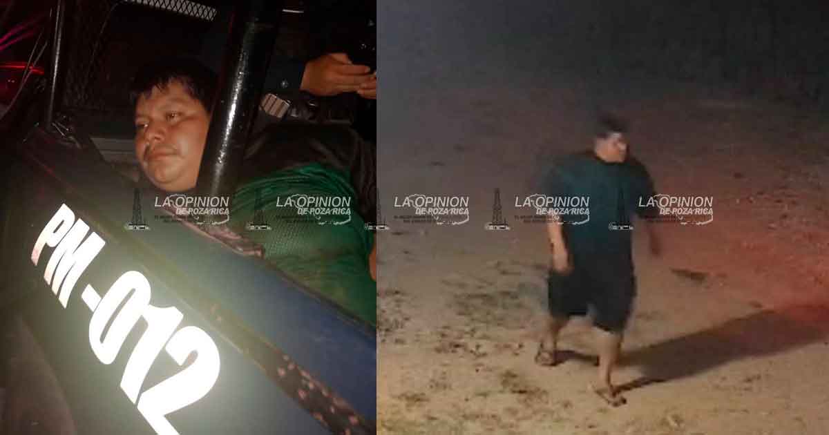 Detienen a presunto ladrón tras intento de robo Detienen a presunto ladrón tras intento de robo