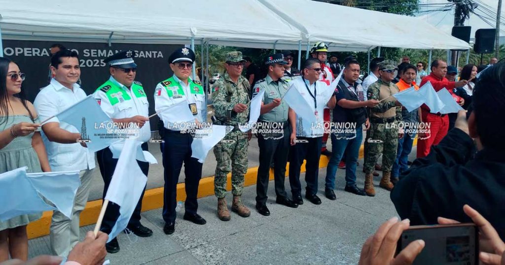 Arranca Operativo de Semana Santa 2025