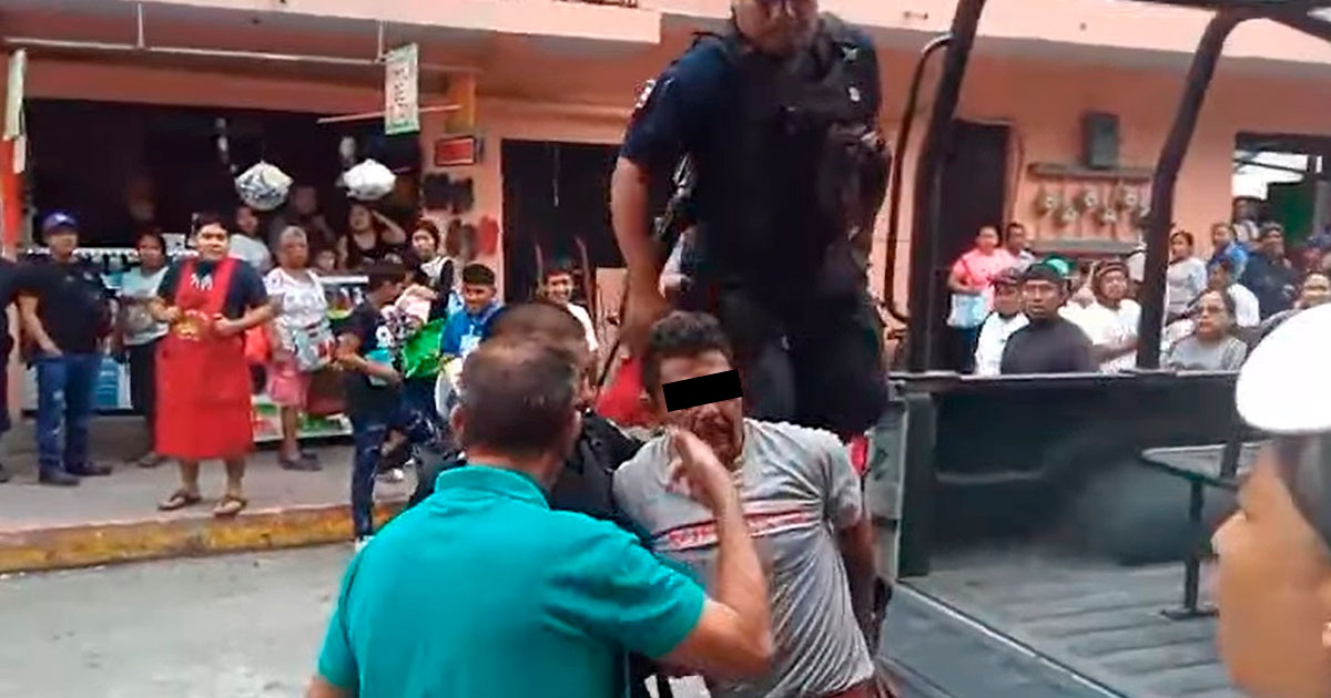 Intentan linchar a presunto carterista