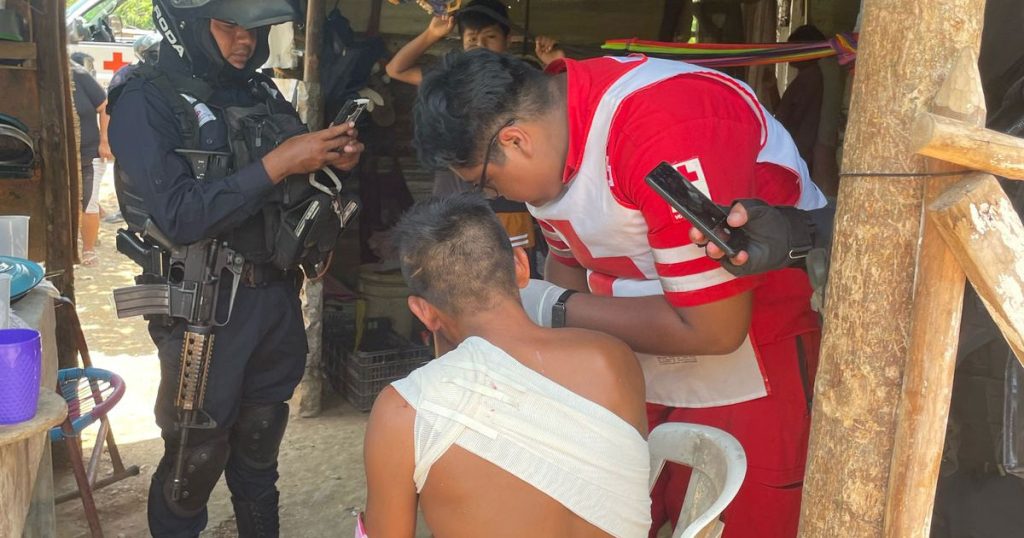 Hombre resulta herido en ataque con machete