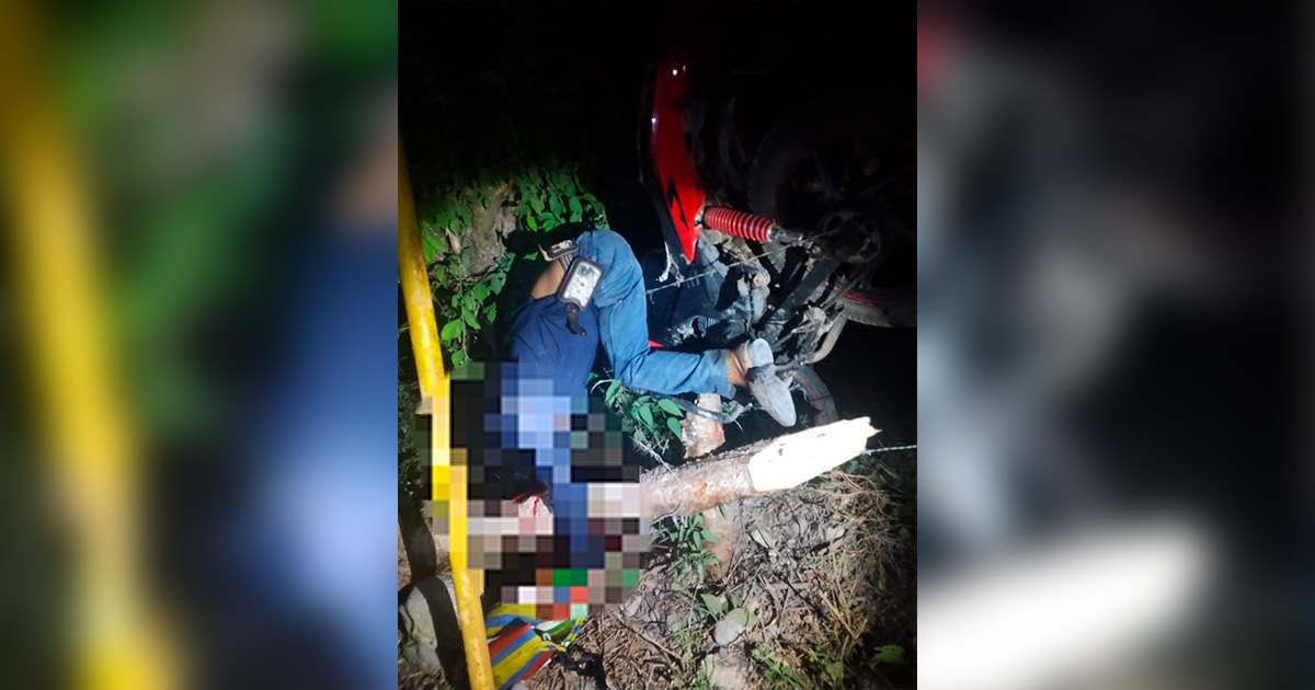 Motociclista pierde la vida en accidente Motociclista pierde la vida en accidente