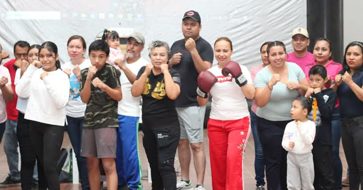 Tantima participa en la Clase nacional de boxeo