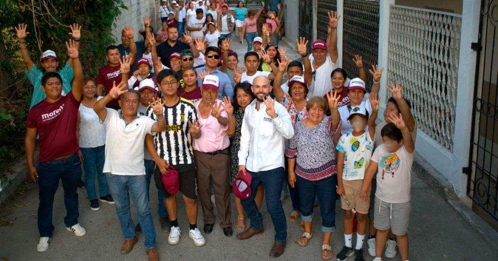“Juntos transformaremos Coatzintla”: Jorge Alanís recibe el cariño y respaldo del pueblo