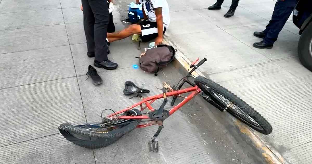 ¡Lo arrollaron! ¡Lo arrollaron!