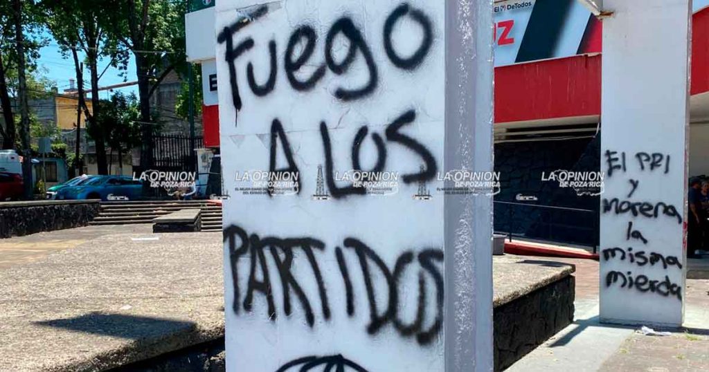 Condena Ramírez Arana ataque a sede del PRI y hace enérgico llamado a las autoridades Condena Ramírez Arana ataque a sede del PRI y hace enérgico llamado a las autoridades