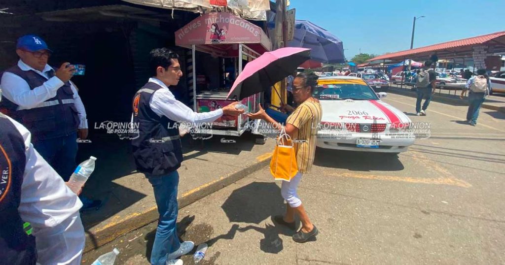 Instala PC puntos de hidratación para prevenir “golpe de calor”