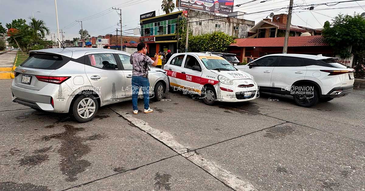 ¡Carambolazo en Ruiz Cortines! ¡Carambolazo en Ruiz Cortines!