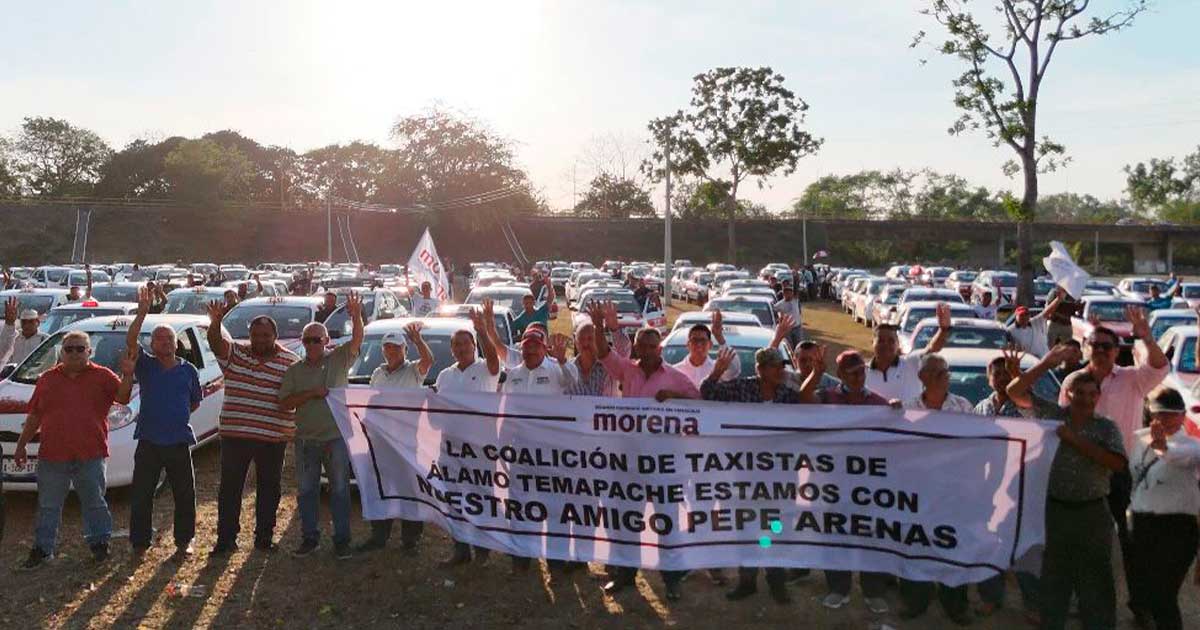 Coalición de Taxistas respalda a Pepe Arenas Coalición de Taxistas respalda a Pepe Arenas