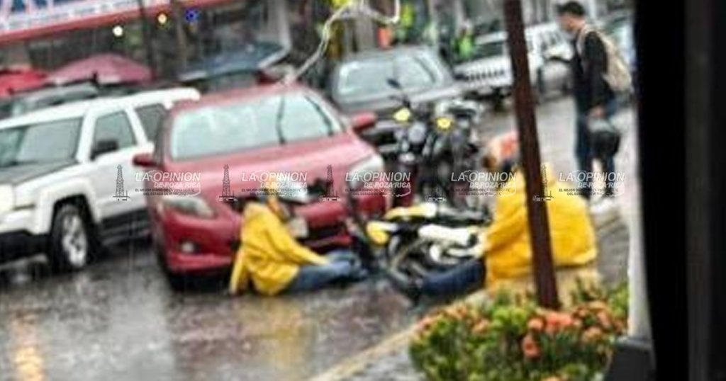 ¡Imprudencia al volante!