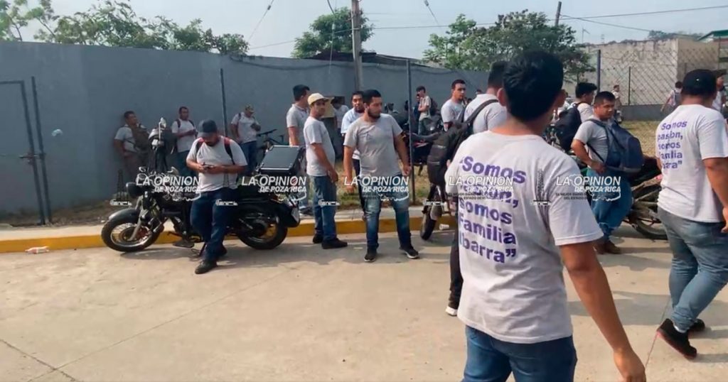 Paro laboral en empresa; exigen pago de utilidades