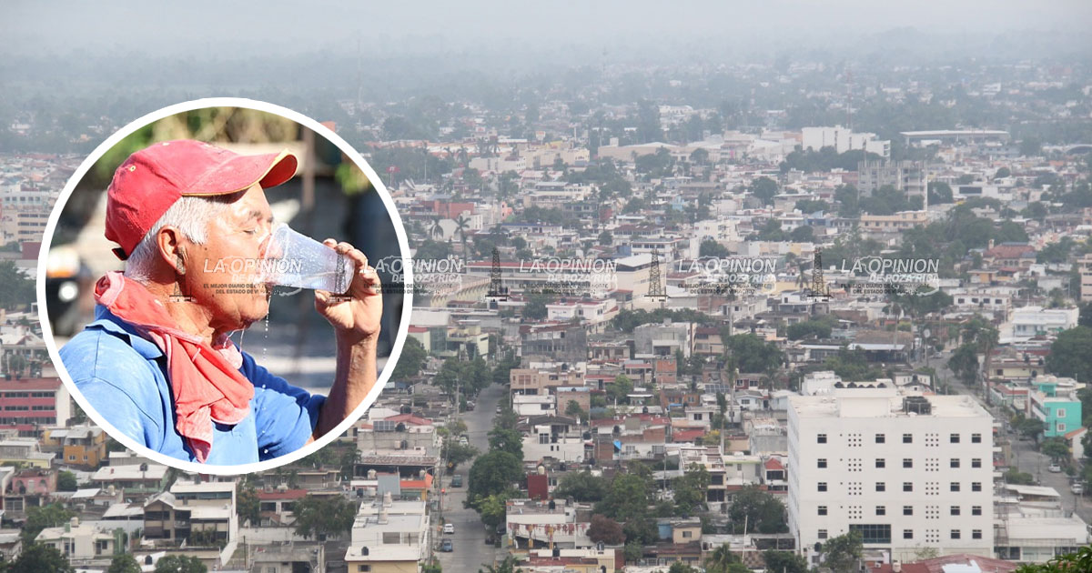 Calor excesivo en Poza Rica y la región con temperaturas de hasta 36ºC Calor excesivo en Poza Rica y la región con temperaturas de hasta 36ºC