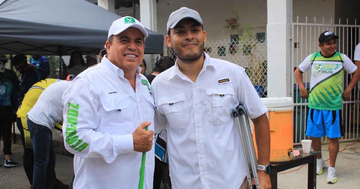 Jorge Moridó, candidato a regidor por el partido verde ecologísta Jorge Moridó, candidato a regidor por el partido verde ecologísta