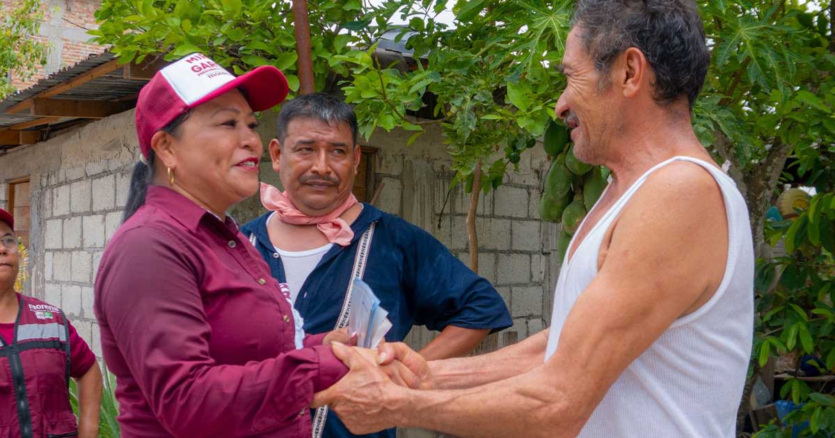 El municipio se pintará de guinda: Mirta García El municipio se pintará de guinda: Mirta García
